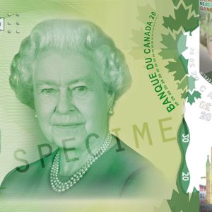 20 Canadian Dollar