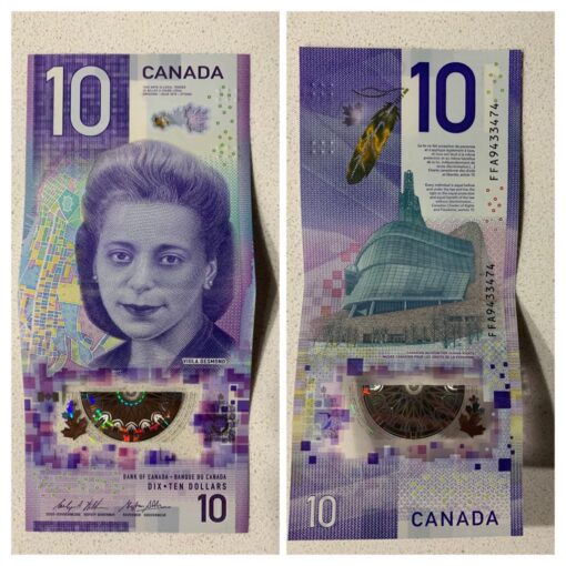 10 Canadian Dollar