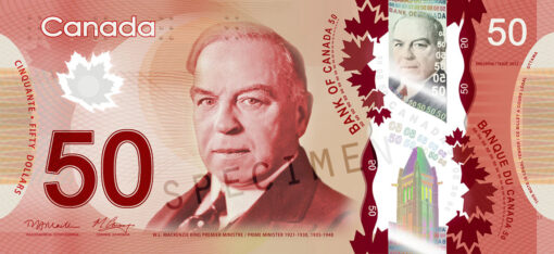50 Canadian Dollar