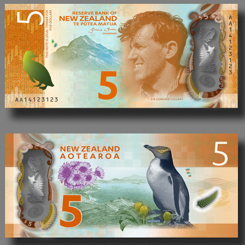 NZD $5 Bills